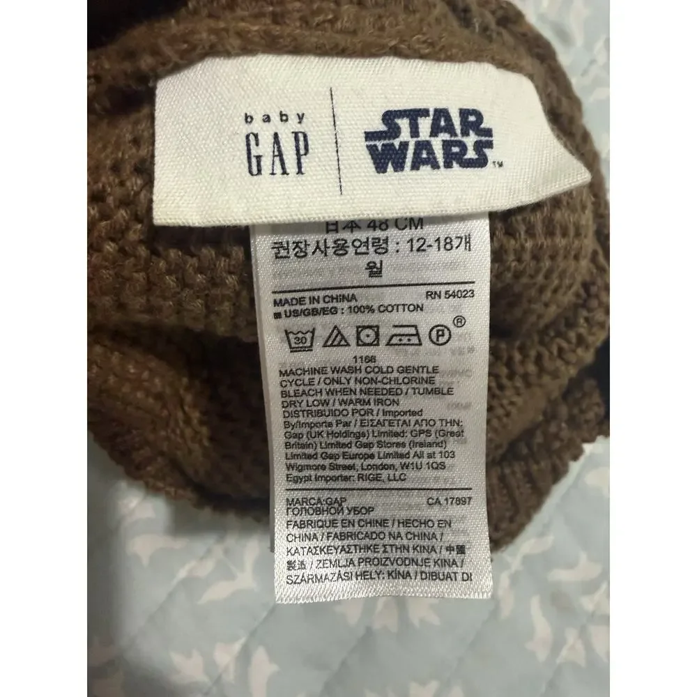 Star Wars Princess Leia Toddler Beanie Size 12-18 Months Baby GAP
